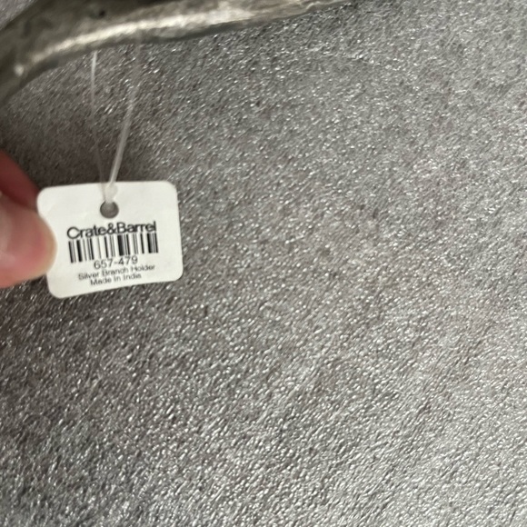 Crate&Barrel Silver Branch 8 Candle Holders or Wall Sculpture - Picture 5 of 7